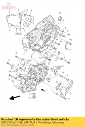 Aqui você pode pedir o guia, corrente em Yamaha , com o número da peça 5BE174661000: