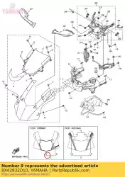 Tutaj możesz zamówić grafika 17 od Yamaha , z numerem części BX42832D10: