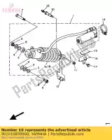 901010859900, Yamaha, bullone (38v) yamaha ty tyr tys tyz 250, Nuovo