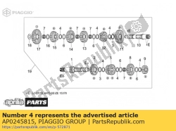 Aprilia AP0245815, Anello di sicurezza 28x2, OEM: Aprilia AP0245815