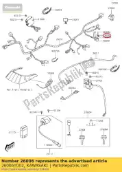 Aquí puede pedir fusible, cuchilla, 10a kvf300ccf de Kawasaki , con el número de pieza 26006Y002: