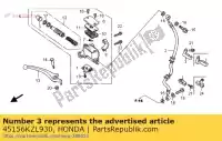 45156KZL930, Honda, nessuna descrizione disponibile al momento honda nsc 502 2013, Nuovo