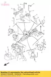 Aquí puede pedir tapón de montaje de Yamaha , con el número de pieza 5EA823700000: