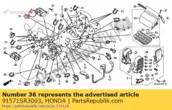 Here you can order the holder, coupler from Honda, with part number 91571SR3003: