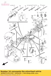 Qui puoi ordinare spia luminosa da Yamaha , con numero parte 4KB835303100: