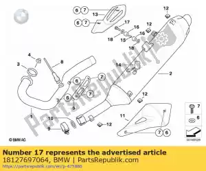 bmw 18127697064 tornillo de cabeza de relleno - m8x40 - Lado inferior