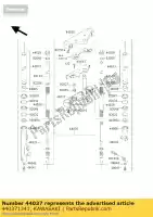 440371341, Kawasaki, suporte-garfo sob kawasaki en  c vulcan a en500 500 , Novo