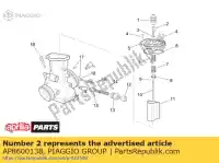 AP8600138, Piaggio Group, registro aprilia  rs 250 1994 1995 1996 1997 1998 1999 2000 2001, Novo