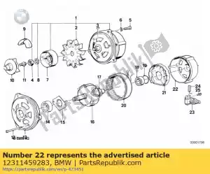 bmw 12311459283 alloggiamento posteriore (fino al 09/1992) - Il fondo