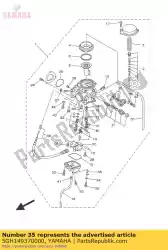 Ici, vous pouvez commander le agrafe auprès de Yamaha , avec le numéro de pièce 5GH149370000: