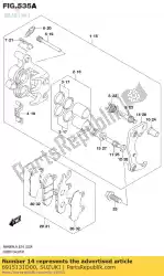 Qui puoi ordinare supporto da Suzuki , con numero parte 6915131D00: