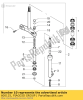 600125, Aprilia, ring stoppen, Neu