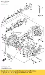 Here you can order the pin,sleeve diff from Suzuki, with part number 2738131GA0: