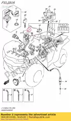 Qui puoi ordinare copertura, velocità da Suzuki , con numero parte 3661831G00: