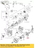 132161148, Kawasaki, gear-comp, ingombro a senso unico kawasaki klx  s t sf w d tracker klx250 klx250s klx300r 250 125 300 , Nuovo