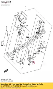 suzuki 5117828H40 o pier?cie? - Dół