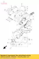 5SEE441A0000, Yamaha, couvercle nettoyant cas 1 yamaha vp 300 2005, Nouveau