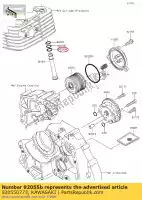 920550773, Kawasaki, ring-o, 12,8x1,9 kawasaki d tracker 150 klx150bf , Nowy