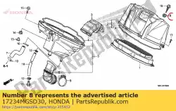 Aqui você pode pedir o ilhó, sensor ta em Honda , com o número da peça 17234MGSD30: