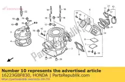 Qui puoi ordinare banda, isolante da Honda , con numero parte 16223GBF830: