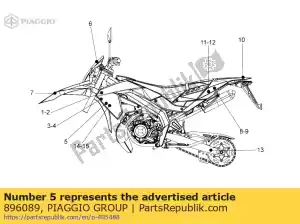 Piaggio Group 896089 décalcomanie dx-sx 
