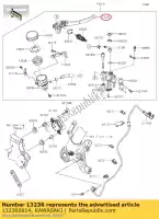 132360814, Kawasaki, 01 lever-comp,front brake kawasaki  1000 2019 2020 2021, New