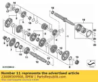 23008569908, BMW, cylindrical roller bearing,radial - 62x30x20 bmw  40 1000 2009 2010 2011 2012 2013 2014 2015 2016 2017 2018 2019 2020 2021, New