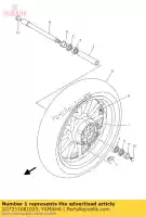 1D7251681035, Yamaha, roda fundida, dianteira yamaha xv 1900 2011 2012 2013, Novo