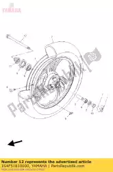 Tutaj możesz zamówić o?, ko? O od Yamaha , z numerem części 1S4F51810000: