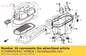 honda 91508MEW920 vis, pan, 5mm - La partie au fond