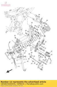 yamaha 1WS825660000 switch, side stand - Bottom side