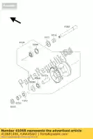 410681406, Kawasaki, Assale, fr kawasaki kx 125 250, Nuovo