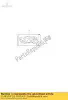 1148202F10, Suzuki, gasket,clutch     , New