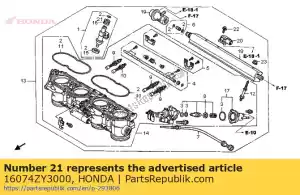 honda 16074ZY3000 joint torique - La partie au fond