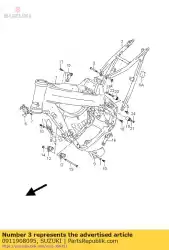 Aqui você pode pedir o parafuso, trilho do assento em Suzuki , com o número da peça 0911908095: