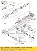 420341103, Kawasaki, coupling klf300-c1 kawasaki klf kvf 300 400 2000 2001 2002 2003 2004 2005 2006, New