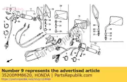 Here you can order the switch assy.,wink from Honda, with part number 35200MM8620: