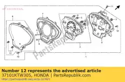 doorvoertule, kit van Honda, met onderdeel nummer 37101KTW305, bestel je hier online: