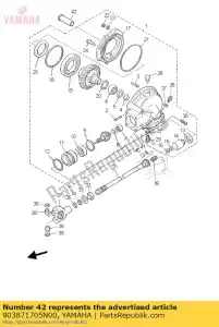 yamaha 903871705N00 collare (4 km) - Il fondo