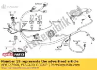 AP8127568, Piaggio Group, Cablaggio aprilia  atlantic 125 200 250 2003 2004 2005 2006 2010 2011, Nuovo