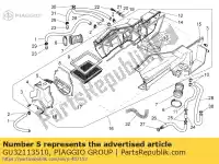 GU32113510, Piaggio Group, malha de filtro moto-guzzi breva ie nevada nevada classic ie v 750 2003 2004 2008 2009 2010, Novo