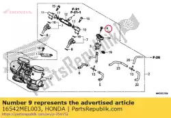 Qui puoi ordinare bolt bolt, 6x18 da Honda , con numero parte 16542MEL003: