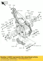 110540300, Kawasaki, suporte, ignitor kx450d6f kawasaki kx 450 2006 2007 2008, Novo