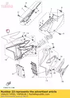 1SS2173F60, Yamaha, Gráfico 2 yamaha yz125 yz250x yz250 cross country 125 250 , Nuevo