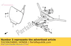 Tutaj możesz zamówić mostek, szczyt widelca od Honda , z numerem części 53230KZ4B00: