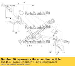 Aprilia 856455, Lh plug, OEM: Aprilia 856455