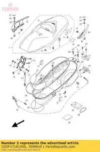 yamaha 1SDF47181000 brkt - Bottom side