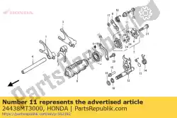 Tutaj możesz zamówić coller, b? Ben zmiany biegów od Honda , z numerem części 24438MT3000: