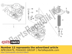 Aprilia AP8106479, O-ring, OEM: Aprilia AP8106479