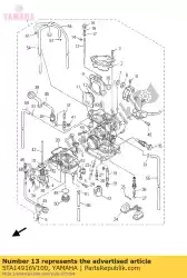 Here you can order the needle (#ncvq) from Yamaha, with part number 5TA14916V100: